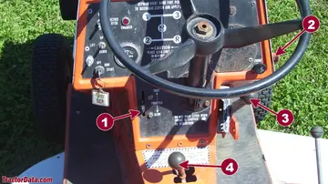 Allis Chalmers 310 transmission controls