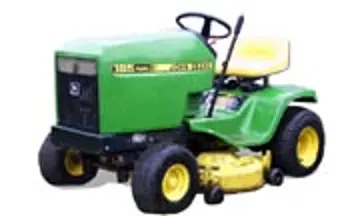 John Deere 185 tractor photo