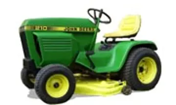 John Deere 210 tractor photo
