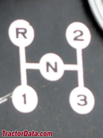 Controles de transmissão Cub Cadet 122