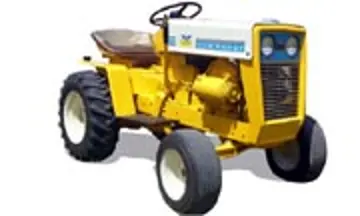 Foto do trator Cub Cadet 122