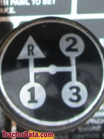Controles de transmissão Cub Cadet 128
