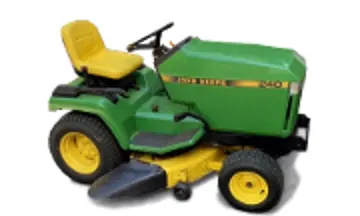 John Deere 240 tractor photo