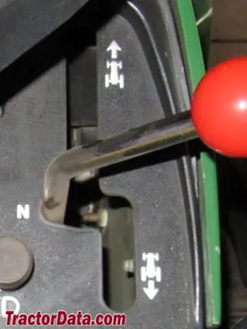 John Deere 318 Getriebesteuerungen
