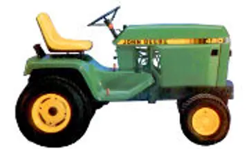 John Deere 420 tractor photo