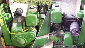 John Deere 110 engine image
