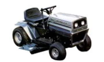 White T-110 tractor photo