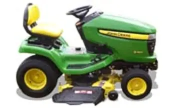 John Deere X360 tractor photo