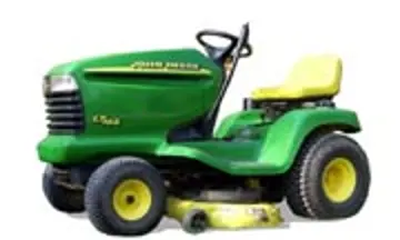 John Deere LT166 tractor photo