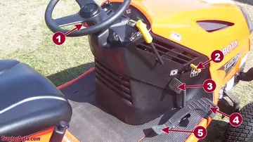 Kubota T2080 transmission controls