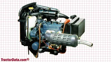 Imagem do motor Cub Cadet 2182