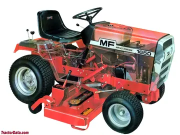 Diagrama a todo color Massey Ferguson 1650.