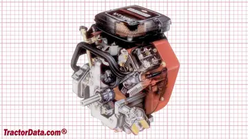 White GT-1855 engine image