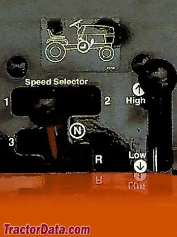 controles de transmisión Ariens YT1238G