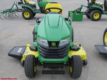 2017er Modell John Deere X580.