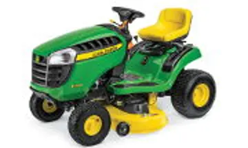 Foto del tractor John Deere E100
