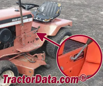 Localização do número de série Allis Chalmers 910