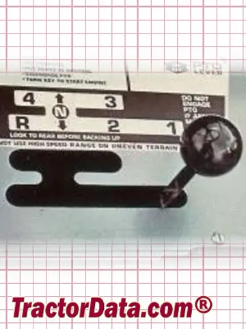 Weiße GT-1822-Getriebebedienung