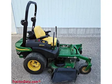John Deere 737 Null-Punkt-Mäher mit 137 cm Mäherdeck.