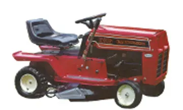 MTD 380 Traktor Foto