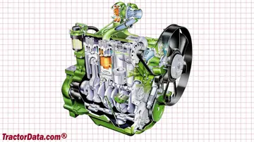 John Deere 6200 engine image