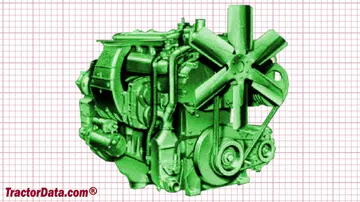 John Deere 8020 engine image