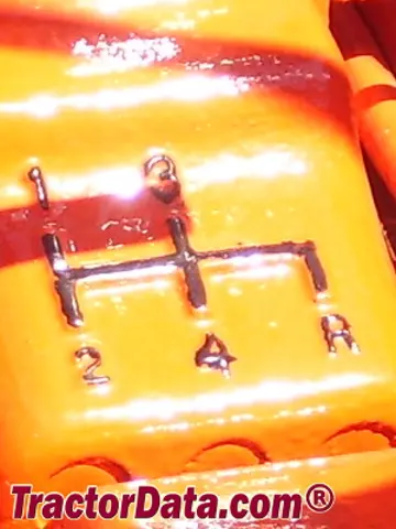 Getriebebedienungselemente Allis Chalmers WD45