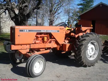 Allis-Chalmers 185, linke Seite.