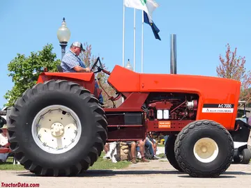Offene Kabine Allis-Chalmers 7030.