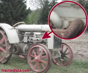 Fordson Fordson F Seriennummernstandort