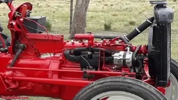 Imagem do motor Ford 8N