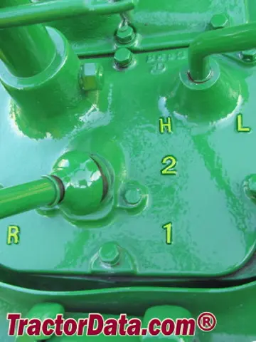 John Deere B Getriebebedienungen