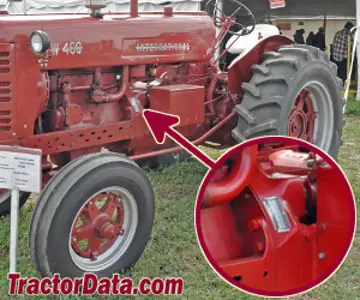 Standort der Seriennummer International Harvester W-400