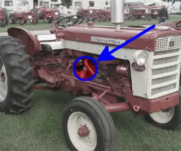 Standort der Seriennummer International Harvester 460