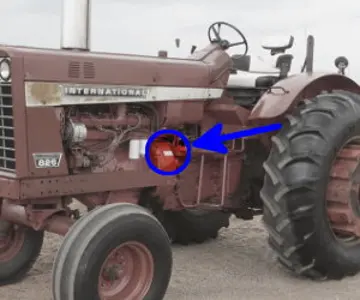 Standort der Seriennummer International Harvester 826