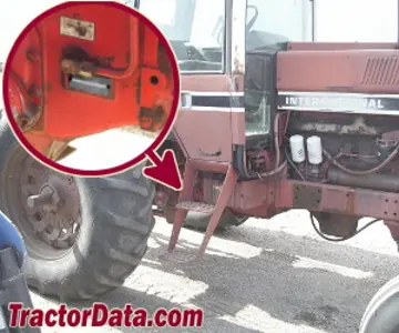 Standort der Seriennummer International Harvester 986