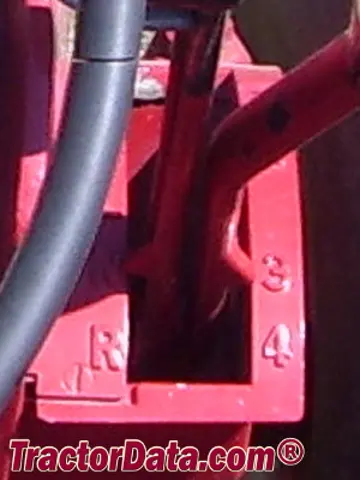 commandes de transmission International Harvester 1206