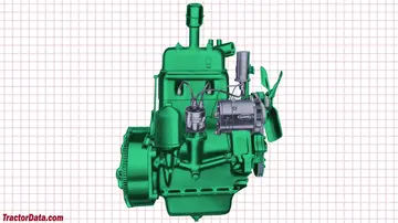 John Deere 40 engine image