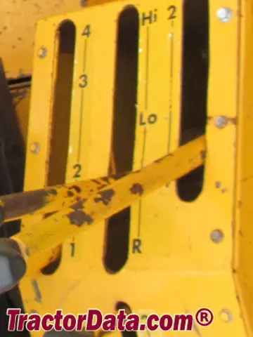 controles de transmisión International Harvester 4100
