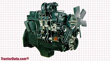 International Harvester 6788 engine image