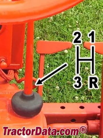 Controles de transmisión Allis Chalmers C