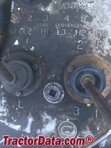 Commandes de transmission David Brown 4600