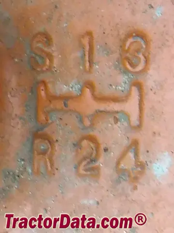 J.I. Case 431 Getriebebedienelemente