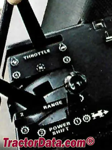 Commandes de transmission J.I. Case 1570