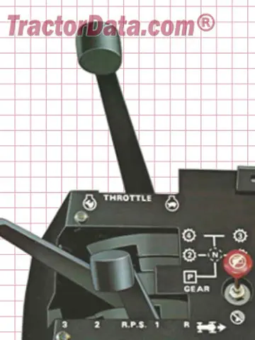 Controles de transmisión J.I. Case 2390