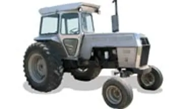 Tracteur blanc 2-70 photo