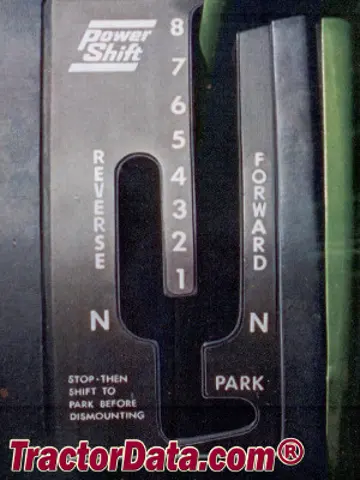 Commandes de transmission John Deere 4020