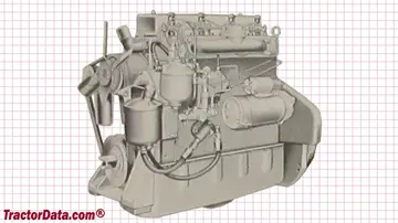 Cockshutt 560 engine image