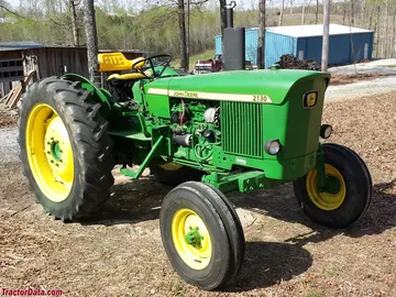 Früher John Deere 2130-Stil.
