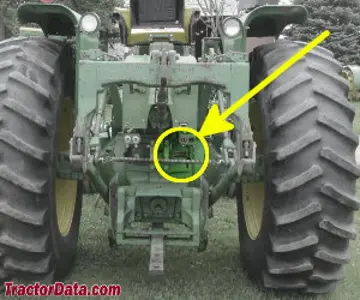 Standort der Seriennummer John Deere 4620